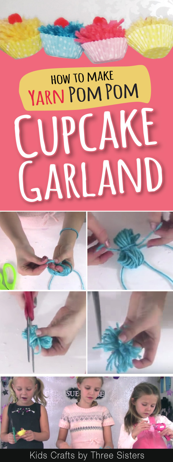how-make-yarn-pom-poms-hands-kids-crafts