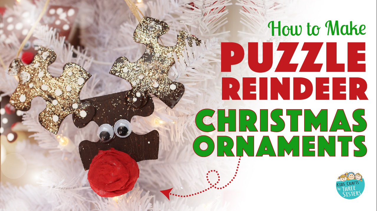 how-make-puzzle-reindeer-ornament-kids-christmas-craft
