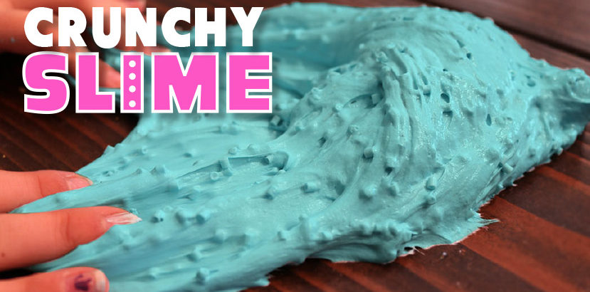 How to Make Crunchy Slime with Beads