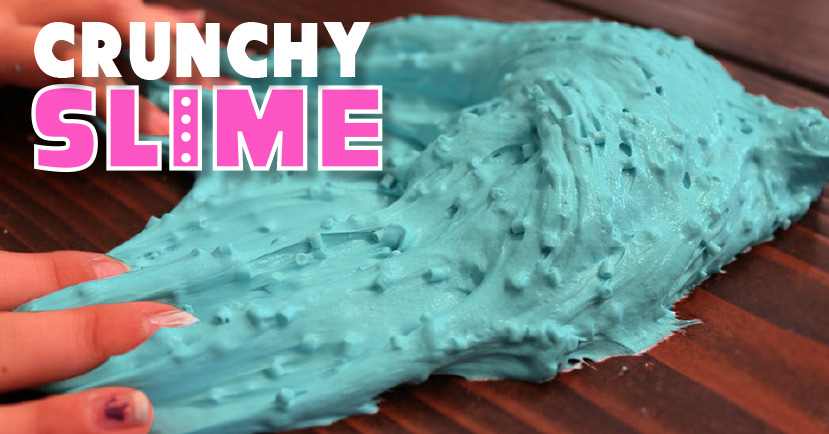 How to Make Crunchy Slime with Beads, Easy Recipe for KidsKids Crafts by  Three Sisters