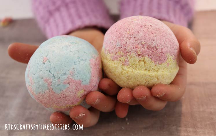 how to make bath bombs for kids