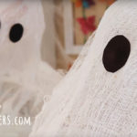 How to Make Cheesecloth Ghosts for Halloween