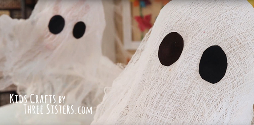 cheesecloth-ghosts-kids-crafts-three-sisters